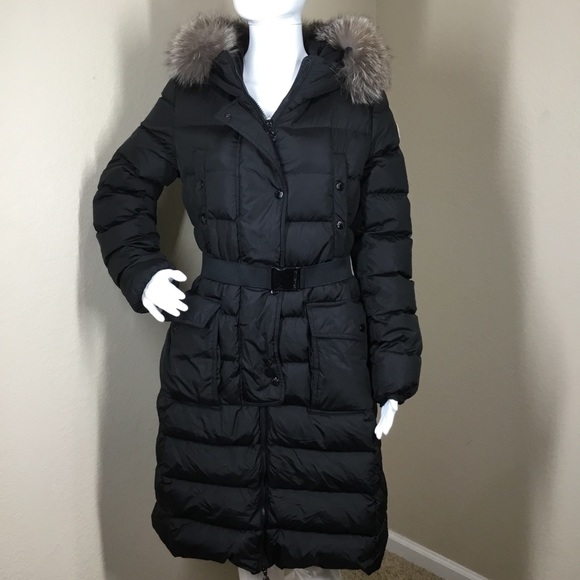 moncler khloe coat black